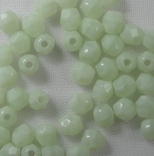 FP1-03-54200 Opaque Azur Turquoise Czech Glass Facet Firepolish 3mm FP1-03-54200 Opaque Azur Turquoise Czech Glass Facet Firepolish 3mm