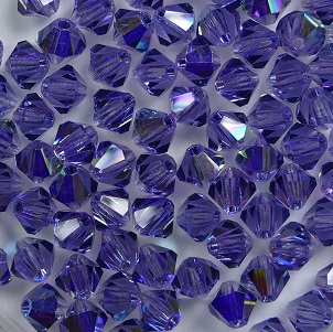prbic-04-taNAB tanzanite AB preciosa bicones 4 mm