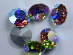 PrC-39-CRYSAB Optima Chaton, ss39, Preciosa, Crystal AB - Afbeelding 1