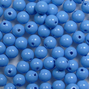 prp-04-ABL Aqua Blue preciosa parels 4 mm