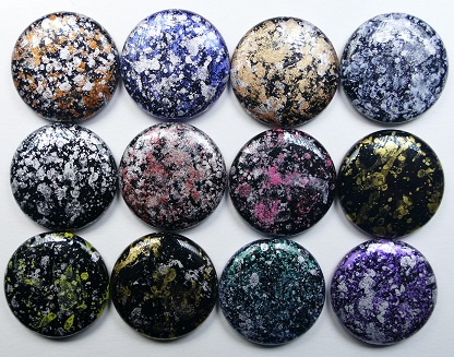 ELC-VP2x12 Voordeelpakket 2x12 kleuren Extra Low Cabochon 18 mm
