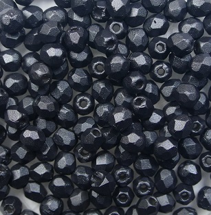 FP1-03-29322AL firepolish 3 mm Powdery Jet color 29322AL