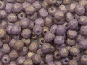 FP1-03-1008SWH Pacifica Fig Czech Glass Facet Firepolish 3mm 50 stuks - Afbeelding 1