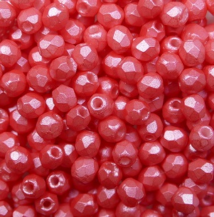 fp1-03-24003AL firepolish 3 mm Pearl Shine Rose color 24003AL