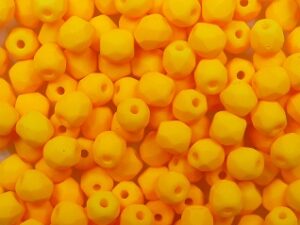 FP1-03-25143AL Neon Sunflower Yellow Czech Glass Facet Firepolish 3mm 50 stuks - Afbeelding 1