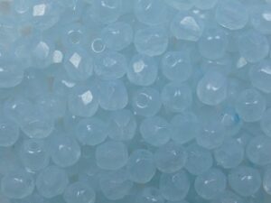 FP1-03-29194CR Iceberg Blue Czech Glass Facet Firepolish 3mm 50 stuks - Afbeelding 1