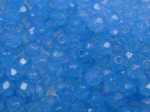 FP1-03-29195CR Maya Blue Czech Glass Facet Firepolish 3mm 50 stuks - Afbeelding 1