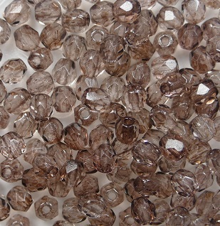 fp1-03-45008CR firepolish 3 mm Crystal Brown Luster color 45008CR