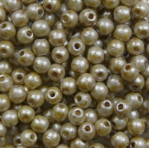 03-R-02010-65321 3 mm rounds White Alabaster Caraway color 02010-65321