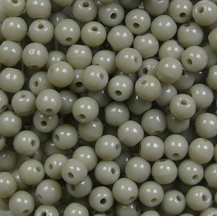 03-R-43020 3 mm rounds Opaque Gray color 43020