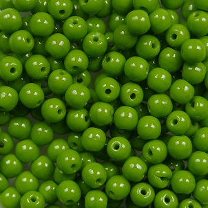 03-R-53420 3 mm rounds Opaque Olive color 53420