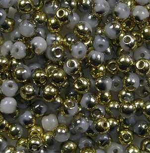 03-R-71111-26441 3 mm rounds Light Opal Pink Amber color 71111-26441