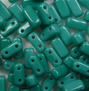 BRI-63150 Czech Mates Bricks Persian Turquoise color 63150