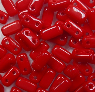BRI-93200 Czech Mates Bricks Opaque Red color 93200