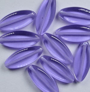 0090461 Table Cut Oval Ship Beads 20×9 mm Alexandrite color 20210