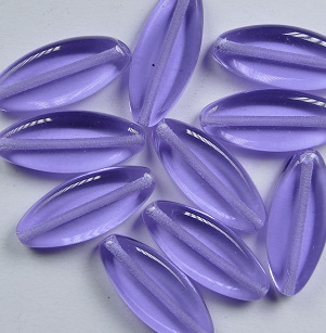 0090461 Table Cut Oval Ship Beads 20×9 mm Alexandrite color 20210