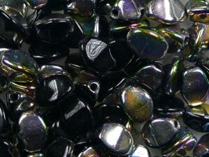 PI-23980-28101 Jet Vitrail Pinch beads. 10 gram - Afbeelding 1