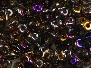 SD-40020ZE Black Diamond Sliperit Matubo SuperDuo 10 gram - Afbeelding 1