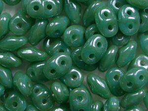SD-63130CMM Green Turquoise Stardust Matubo SuperDuo 10 gram - Afbeelding 1