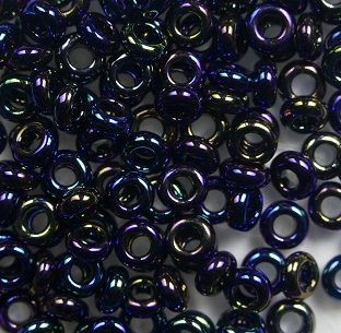 tn-06-0086 Metallic Rainbow Iris toho demi rounds 6-0 color 86