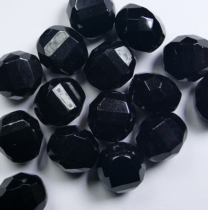0010528 Jet 2 Way Facetted Lamel Bead 10 mm color 23980