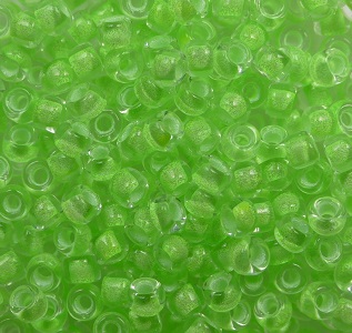 tr-08-2503 toho rocailles 8-0 reflection neon green color 2503