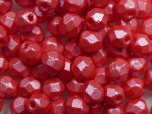 FP1-04-02010-24003 Pearl Shine Rose Czech Glass Facet Firepolish 4mm 50 stuks - Afbeelding 1