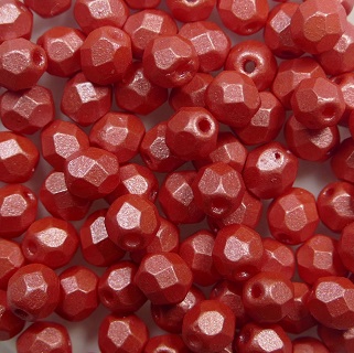 FP1-04-02010-24006 firepolish 4 mm Pearl Shine Light Coral color 24006AL