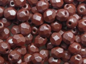 FP1-04-02010-24007 Pearl Shine Autumn Leaf Czech Glass Facet Firepolish 4mm 50 stuks - Afbeelding 1