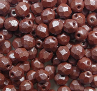 FP1-04-02010-24007 firepolish 4 mm Pearl Shine Autumn Leaf color 24007AL