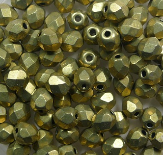 FP1-04-06B09 firepolish 4 mm Color Trends Saturated Metallic Limelight color 06B09