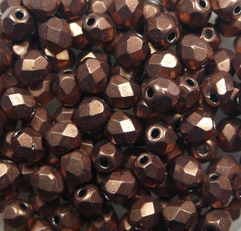 FP1-04-08A01 firepolish 4 mm Color Trends Sueded Gold Ash Rose color 08A01