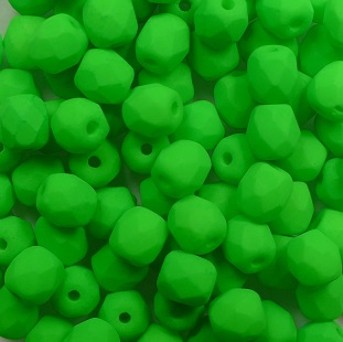 FP1-04-25124AL firepolish 4 mm Neon Green color 25124AL