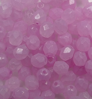 FP1-04-29189CR firepolish 4 mm Bubblegum Pink color 29189CR