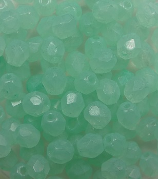 FP1-04-29197CR firepolish 4 mm Seafoam Green color 29197CR