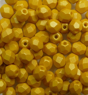 FP1-04-29354AL firepolish 4 mm Powdery Yellow color 29354AL