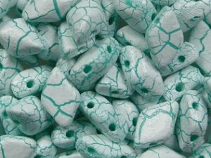 GD-IO24605 Ionic White Green Matubo GemDuo 10 gram - Afbeelding 1