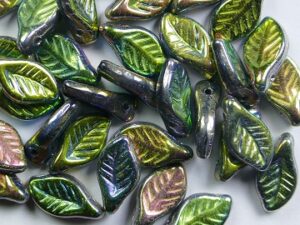 0100593 Crystal Full Vitrail Laurierblaadje 25 Pc. - Afbeelding 1