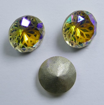 LF-C-10-PAS Lotus Flower Round Stone 10 mm Paradise Shine