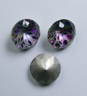 LF-C-10-VOL Lotus Flower Round Stone 10 mm Volcano