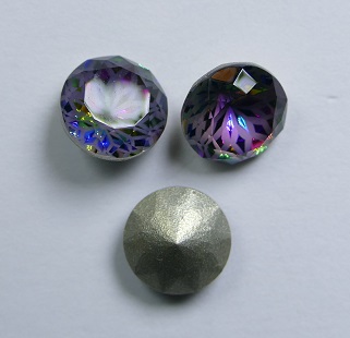 LF-C-8-VOL Lotus Flower Round Stone 8 mm Volcano