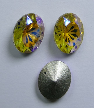 LF-O-810-PAS Lotus Flower Oval Stone 8x10 mm Paradise Shine