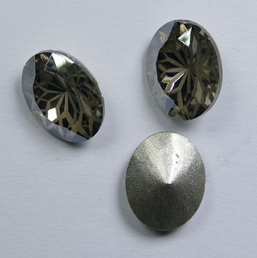 LF-O-810-SAT Lotus Flower Oval Stone 8x10 mm Satin