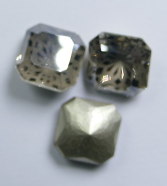 LF-S-10-SAT Lotus Flower Square Stone 10 mm Satin