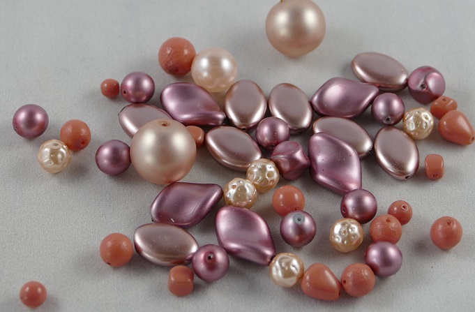 PC1-00-MIX405 Parelcoated Mix Light Pink