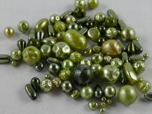 PC1-00-MIX411 Mix Parelcoated Olive - Afbeelding 1