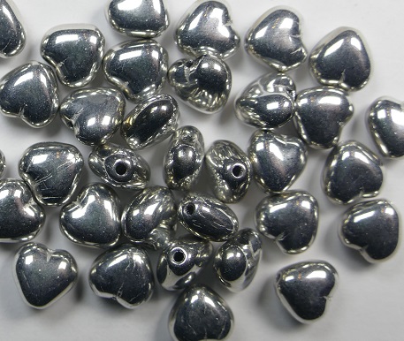 0020327 glass hearts 6 mm crystal Full Labrador color 00030-27000
