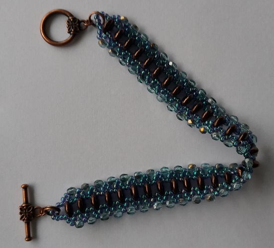 Kit Just Rollin'along Bracelet bronze seafoam
