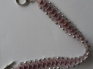 KIT Just Rollin' Along Bracelet, Lila Vega Silver Rainbow, by Trendsetter Eileen Barker KIT