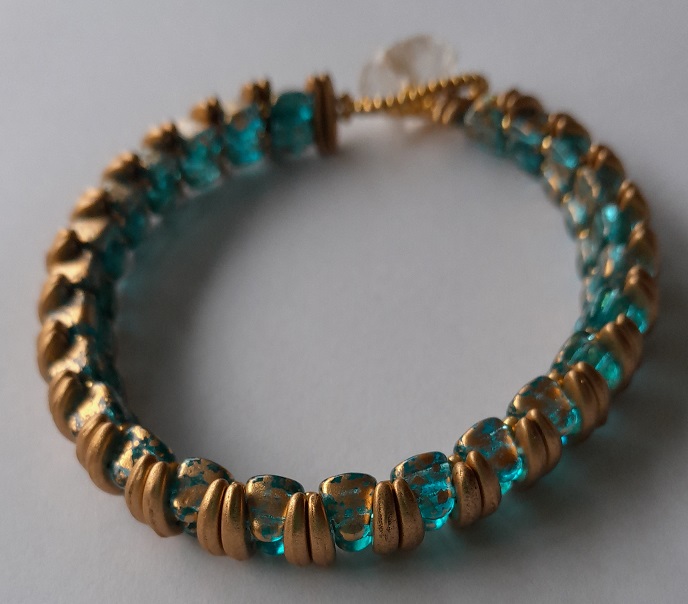 Kit So Cute Bracelet Golden Aqua